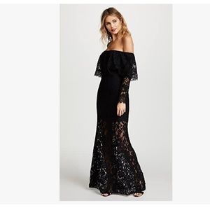 NWT Ali &jay off shoulder lace Maci dress Sz small S